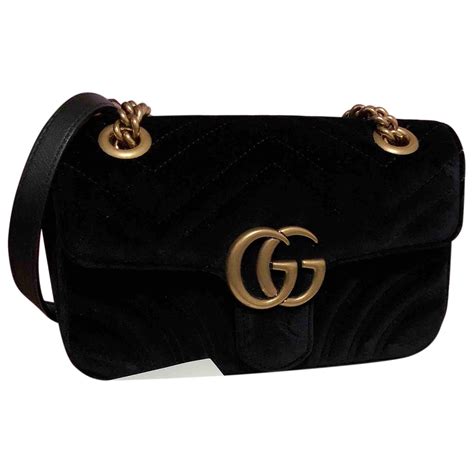 gucci marmont bag street style|Gucci Marmont bag used.